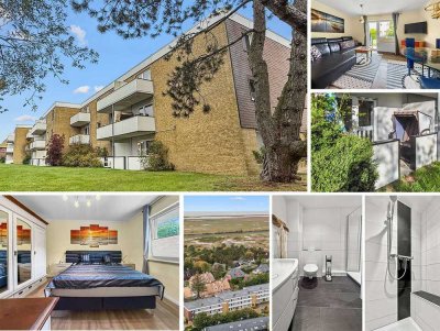 Möblierte 2-Zi.-Whg. mit Terrasse u. Stellplatz in St. Peter-Ording. Meer, Dünen & Erholung inkl.!