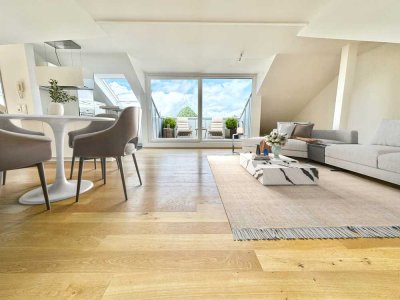 Schillerhöhe++ moderne und großzügige Dachgeschosswohnung mit Ausblick