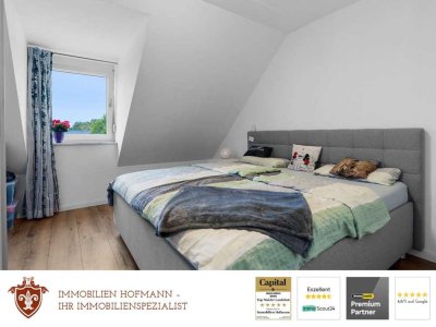 Schnell in München, entspannt wohnen – Familien-Maisonette mit Galerie und Top-Autobahnanbindung