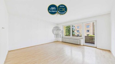 Kapitalanlage oder Eigenheim! 2-Zi.-Whg. mit Balkon & Stellplatz in Hannover-Anderten