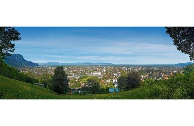 Blick über das Rheintal - Exklusive 4-Zimmerwohnung am Dornbirner Zanzenberg