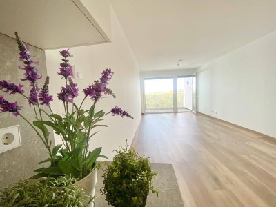 =DAS LAURENZ= ERSTBEZUG Top Anlage Wohnung U3 2 Zimmer + Loggia - 1 bedroom apartment + loggia U3