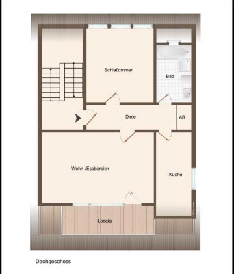 Helle 2-Zimmer Wohnung in Bielefeld Innenstadt