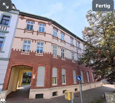 Süsse 2-Raum-Dachwohnung mit Dachbalkon in Dessau-Nord