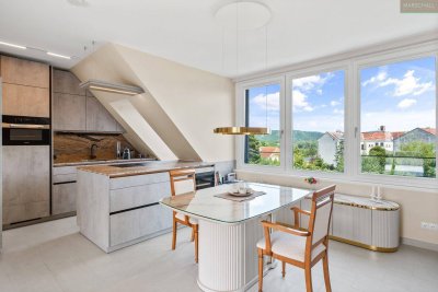 Hochwertiges 2-Zimmer-Penthouse mit Terrasse in Toplage