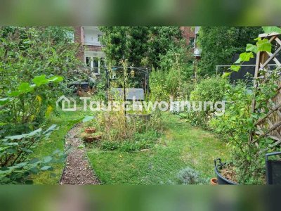 Tauschwohnung: Zentral gegen mehr Ruhe: Altbauwohnung mit Garten in Sülz