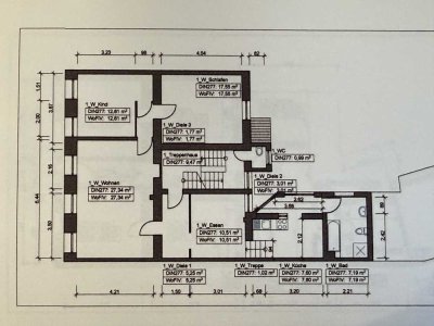 93 qm große 4-Zimmer-Wohnung in ruhiger Seitenstraße von Düsseldorf-Hassels