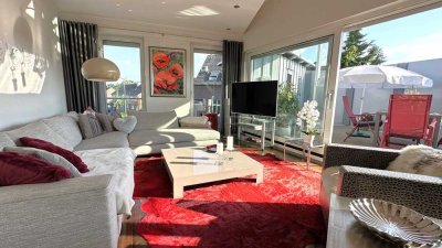 Kaufpreisreduzierung!!! Luxus & Design: Architekten-Penthouse/5-Zi-Maisonette! Panoramablick!