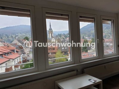 Tauschwohnung: 1-Zimmerwohnung mit Panormablick auf die Berge