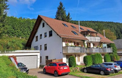Attraktives naturnahes Appartement mit Terrasse in Alpirsbach – sofort verfügbar, frisch renoviert