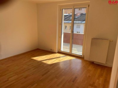 Charmante 2-Raum-Wohnung mit Balkon in Ried im Innkreis – perfekte Raumaufteilung in guter Wohnlage! Ab 01.07.2026 verfügbar! UNBEFRISTETER VERTRAG!