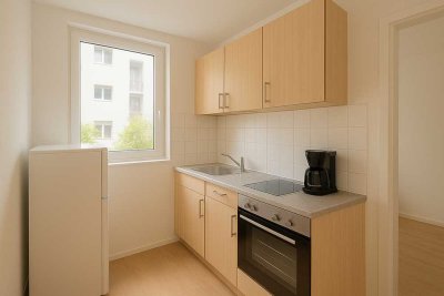 Möblierte 1,5-Zimmer-Wohnung mit Balkon, Terrasse & Stellplatz in Ebersbach an der Fils