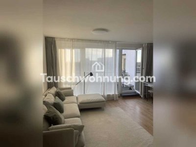 Tauschwohnung: Tausche schöne Dachterassenwohnung gege. 2 Zimmer oder klein