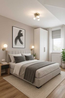 Vollständig renovierte 3-Zimmer-Wohnung mit Balkon und EBK in Koblenz