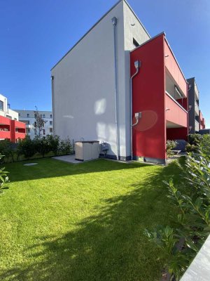 Modern wohnen im Grünen - Stadtnah und gut angebunden, 3 ZKB mit eigenem Garten