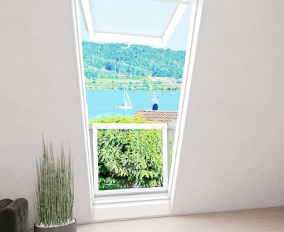 B4 - Traumhafte Maisonette-Wohnung mit Seeblick und Galerie – Nur 2 Gehminuten vom Bodensee entfernt