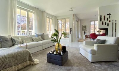 Luxuswohnung in der Menterschwaige – lichtdurchflutete exklusiv möblierte Designer Wohnung