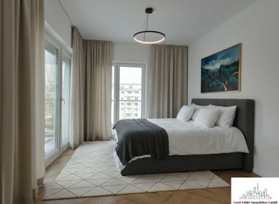 Penthouse-Maisonette mit Sonnenterrasse & Panoramablick auf den Fernsehturm – ☎️0172-3261193