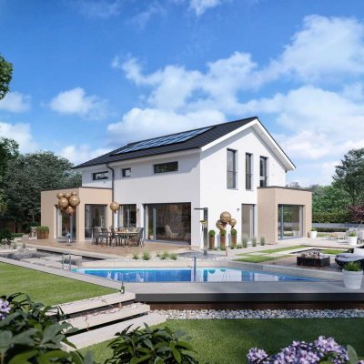 Ihr Wohntraum in Gold: Preisgekrönte Nachhaltigkeit in der Bien-Zenker Stadtvilla.