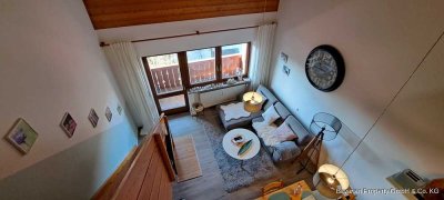 Galeriewohnung über 2 Etagen in kleiner Wohnanlage in Sankt Englmar zu verkaufen - Kurzfristig frei