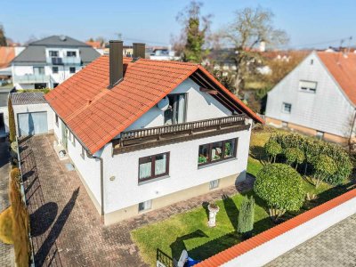 Familienfreundliches Eigenheim mit schönem Garten in ruhiger Lage von Zuchering!