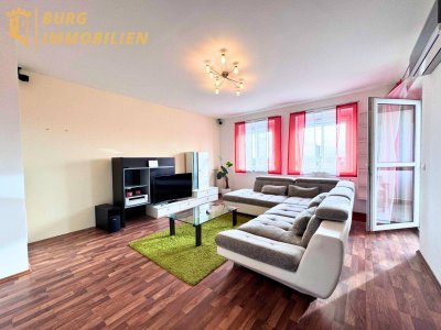 Lichtdurchflutet I Ruhig I familienfreundlich: 3 Zimmer – Loggia & Stellplatz überdacht