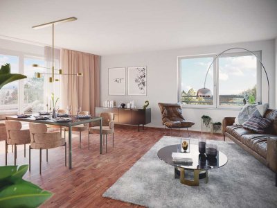 Viel Raum, Licht und Dachterrasse mit Ausblick auf die Spree