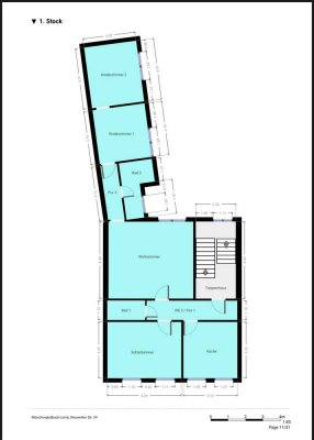 Erstbezug nach Sanierung mit EBK: Schöne 4,5-Zimmer-Wohnung inkl. 132m2 Garten in Mönchengladbach