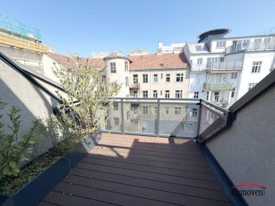 ERSTBEZUG - Hochwertige Dachgeschossmaisonette mit Balkon, Terrasse und Deckenkühlung in RUHELAGE!
