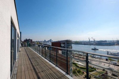 Exklusives Penthouse mit atemberaubendem Panorama - Elbblick!