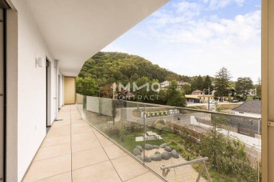 Ruhe, Grün, Wasser: 2 Zimmer-Wohnung inkl. Concierge, Fitness, Spa-Bereich, Badesteg