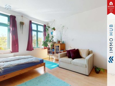 ++ Vermietete 2-Raum-Wohnung mit gehobener Ausstattung, Fußbodenheizung im Bad und Balkon ++ ++