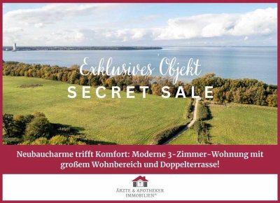 Neubaucharme trifft Komfort: Moderne 3-Zimmer-Wohnung mit großem Wohnbereich und Doppelterrasse!