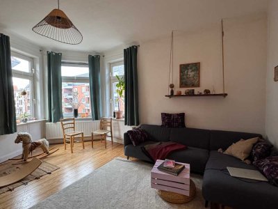 Gemütliche 3-Zimmer-Wohnung mit drei Balkonen