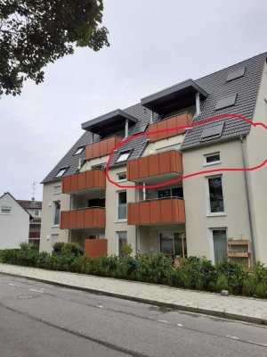 Toller Ausblick - helle 3-Zi. Wohnung mit Balkon (1.DG)  in Ulm-Wiblingen