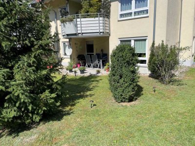 Exklusive 3-Zimmer-EG-Wohnung mit Terrasse, Garten und Einbauküche in Herbrechtingen