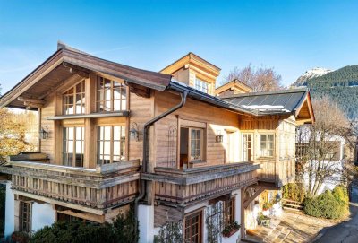 Elegantes Landhaus mit alpinem Flair im Zentrum von Kitzbühel