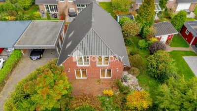 21,6 kWh/m²a – energieeffizientes Traumhaus (A+) für Familie und Homeoffice in ruhiger Lage