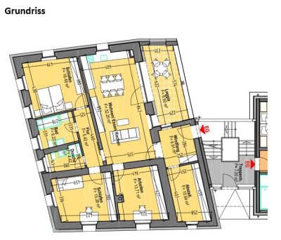 Gehobene 5 Zimmerwohnung in Säckingen / EG / EBK / SMART / PROVISIONSFREI