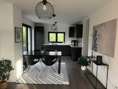 Stilvolle 3-Zimmer-Hochparterre-Wohnung mit geh. Innenausstattung mit Balkon und EBK in Modautal
