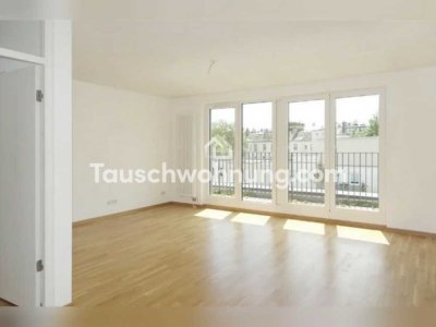 Tauschwohnung: Helle 3 Zi. + Balkon Maisonette im Hinterhof