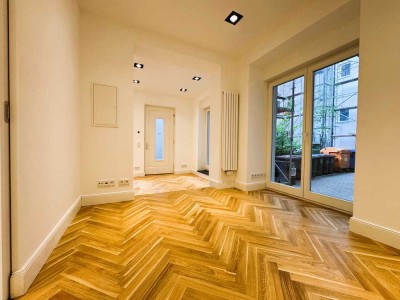 Exklusive Gartenwohnung mit Terrasse in ruhiger Kiezlage