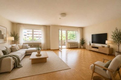 Bezugsfreie 3-Zimmer-Wohnung mit zwei Balkonen und Stellplatz im Herzen von FR-Stühlinger