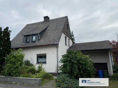 Gemütliches Einfamilienhaus mit Garagenanbau