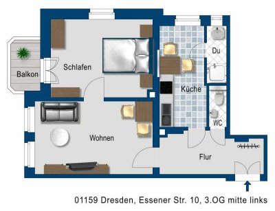 Schön hier zu wohnen.