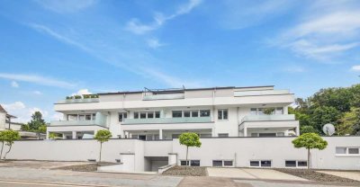 Stilvolles Wohnen: Erdgeschosswohnung mit Terrasse und Tiefgaragenstellplatz in Homburg
