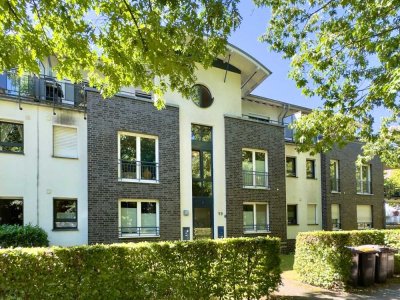 Penthouse mit Dachterrasse und Tiefgaragen-Stellplatz in Münster-Uppenberg