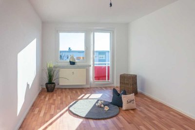 3-Raum-Wohnung mit Balkon unweit vom Rosengarten entfernt