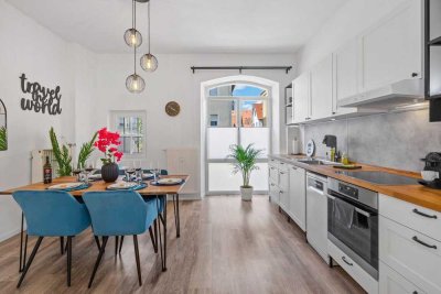 Traumhaft sanierte Wohnung in Schwabacher Innenstadt mit Garten, EBK und Waschmaschine