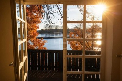 Rarität am Rhein: Wohnen in erster Reihe��